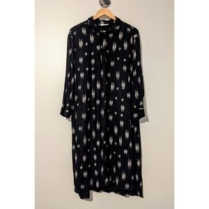 Solito Long Sleeve Soft Textured Shirt Dress